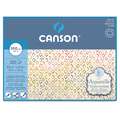 CANSON® Aquarelle Aquarellpapier, 23 cm x 31 cm, fein, 300 g/m², 4-seitig geleimter Block mit 20 Blatt