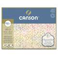 CANSON® Aquarelle Aquarellpapier, 31 cm x 41 cm, fein, 300 g/m², 4-seitig geleimter Block mit 20 Blatt
