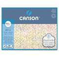 CANSON® Aquarelle Aquarellpapier, 31 cm x 41 cm, rau, 300 g/m², 4-seitig geleimter Block mit 20 Blatt