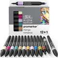 WINSOR & NEWTON™ promarker™ themenbasierte 12er-Sets, Manga Romance, Set
