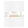 Clairefontaine Aquarellpapier FONTAINE Extra White, satiniert, 56 cm x 76 cm, 300 g/m², satiniert, Packung mit 25 Bogen (4-seitiger Büttenrand)