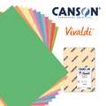 CANSON® Iris® Vivaldi® farbiges Papier-Sortiment, Helle Töne, 21 cm x 29,7 cm, DIN A4, 120 Bogen