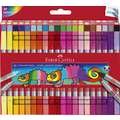 FABER-CASTELL Doppelfasermaler, Sets, 40 Stifte, Set