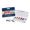 DERWENT Watercolour Paint Pan Sets, Set, 12 Farben