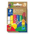 STAEDTLER® Noris® jumbo, Plastilin-Knete 6er-Sets, Basisfarben, Set, 6 Farben
