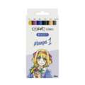 COPIC® ciao 5+1 Sets Manga, COPIC® ciao 5+1 Set - Manga 1