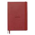 RHODIA® Goalbook Creation Kreativ Notizbuch A5, 200 g/qm, weißes Lavis Papier, 50 Blatt, A5, Nacaratrot