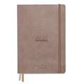 RHODIA® Goalbook Creation Kreativ Notizbuch A5, 200 g/qm, weißes Lavis Papier, 50 Blatt, A5, Taupe