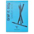 Clairefontaine Zeichenblock GraF It, Himmelblau, 21 cm x 29,7 cm, DIN A4, 90 g/m²