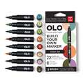 OLO™ Pinselmarker, 8er-Sets, Set, Urban