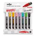 DARWI® MARBEL Universalmarker, 8er-Sets, 2 mm Spitze, Helle Farben