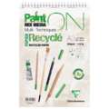 Clairefontaine® Paint’ON Mixed-Media Spiralblock, 250 g/qm, PaintON Recycling, A3+, 12 Blatt, 3. PaintON Recycling