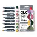 OLO™ Keilmarker, 8er-Sets, Set, Botanical
