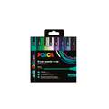 UNI POSCA PC-5M Marker 8er-Sets, Kalte Farben, Kartonverpackung