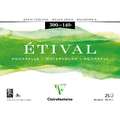 Clairefontaine ETIVAL Aquarellblock, Rau, 36 cm x 48 cm, 300 g/m², rau, Block (4-seitig geleimt)