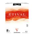 Clairefontaine Aquarellpapier ETIVAL, 300 g/m², 10 Blatt, 29,7 cm x 42 cm, DIN A3, Spiralblock