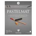 Clairefontaine PASTELMAT® Pastellblock N°9, dunkelgrau, 24 cm x 30 cm, 360 g/m², Block (1-seitig geleimt)