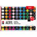 Marabu Acrylfarben Basic Sets, 80 x 3,5-ml-Tuben