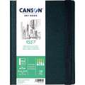 CANSON® 1557® ART BOOK, Skizzenbuch, 120 g/m², 21,6 cm x 27,9 cm, fein, 120 g/m², Hochformat