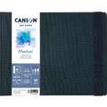 CANSON® Montval® ART BOOK, Hardcover-Aquarellbuch, 300 g/qm, 27,9 cm x 21,6 cm, Block (1-seitig geleimt), fein