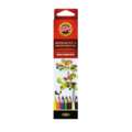 KOH-I-NOOR MONDELUZ Aquarellstifte, 6 Stifte