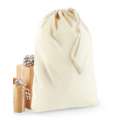 Westford Mill Baumwolltasche, natur, Größe XS
