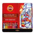 KOH-I-NOOR POLYCOLOR Künstlerfarbstifte, Sets, 24er Set, Set