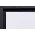 effect® Schattenfugenrahmen, Holz ''90A'', Schwarz, 80 cm x 100 cm, 80 cm x 100 cm