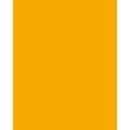 FOLIA® Fotokarton, 300g/qm, 50 x 70 cm, Dunkelgelb