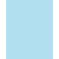 FOLIA® Fotokarton, 300g/qm, 50 x 70 cm, Eisblau