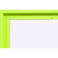 effect® Schattenfugenrahmen 96, Neongelb, 100 cm x 100 cm