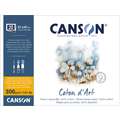 CANSON® Coton d'Art Aquarellkarton, 31 cm x 41 cm, fein, 300 g/m², Block (4-seitig geleimt)
