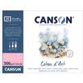CANSON® Coton d'Art Aquarellkarton, 31 cm x 41 cm, satiniert, 300 g/m², Block (4-seitig geleimt)