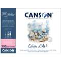 CANSON® Coton d’Art Aquarellblock Satiniert, einseitig geleimt, 23 cm x 31 cm | 9