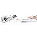 Borciani e Bonazzi Pinselsets, Dreieckig, PINSTRIPING, 2-teilig, Set