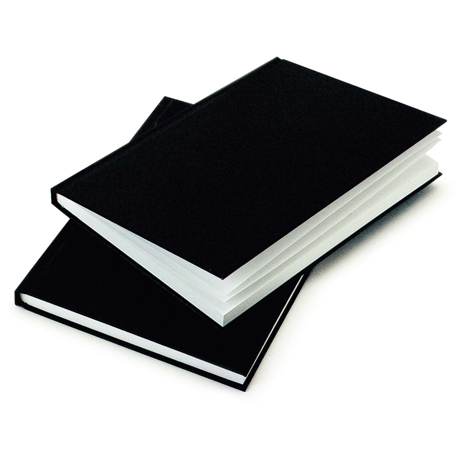 skizzenbuch A4 Papier/Kunstleder schwarz 200 Blatt 