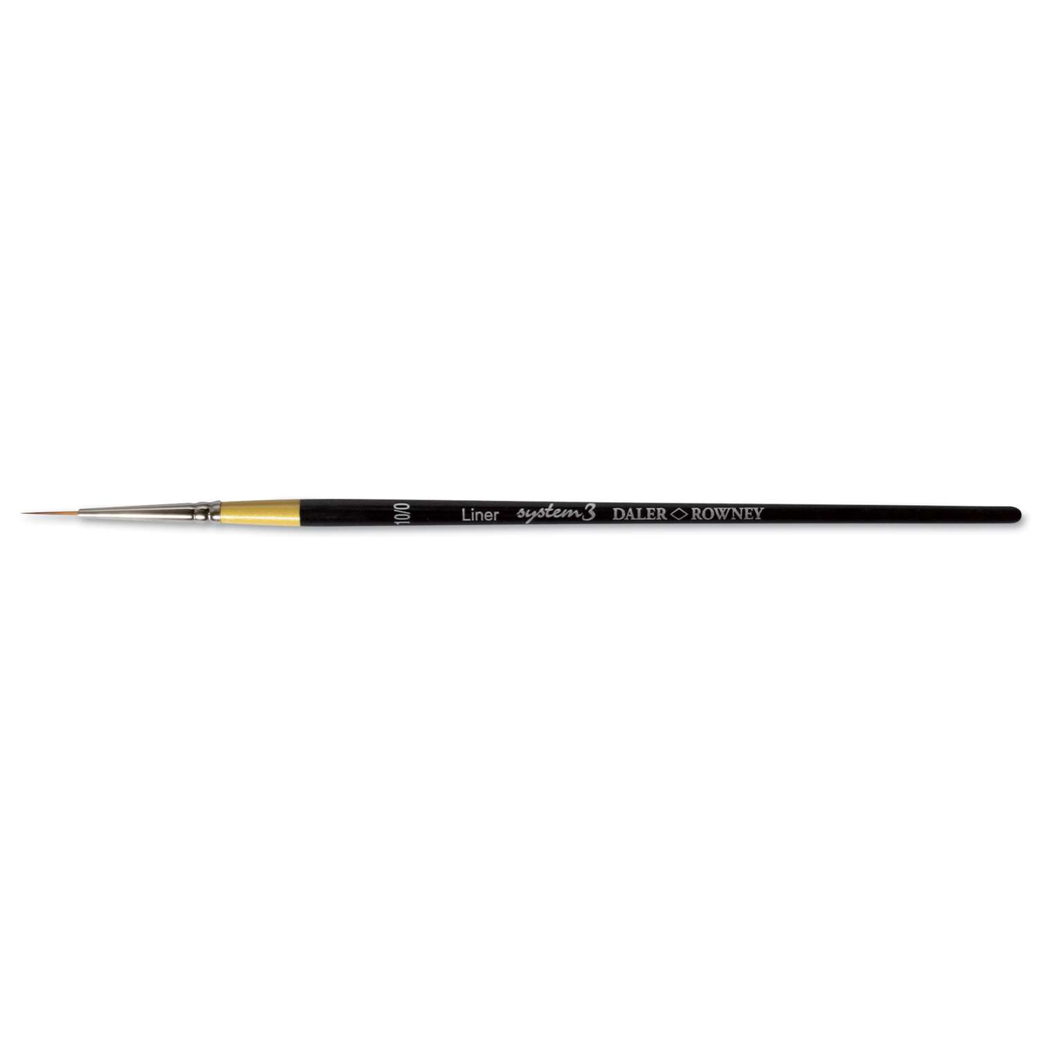 Daler-Rowney System3 Acrylpinsel Set – 3 Pinsel, Kurzer Griff, Synthetisch, Für Acrylmalerei