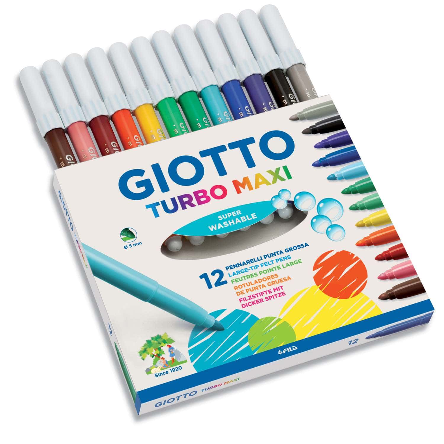 GIOTTO Turbo Maxi Fasermaler Set  online Kaufen - Künstlershop