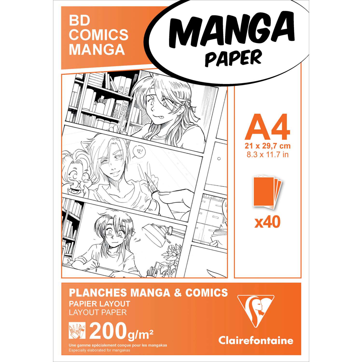 Clairefontaine Manga-Papier  online Kaufen - Künstlershop