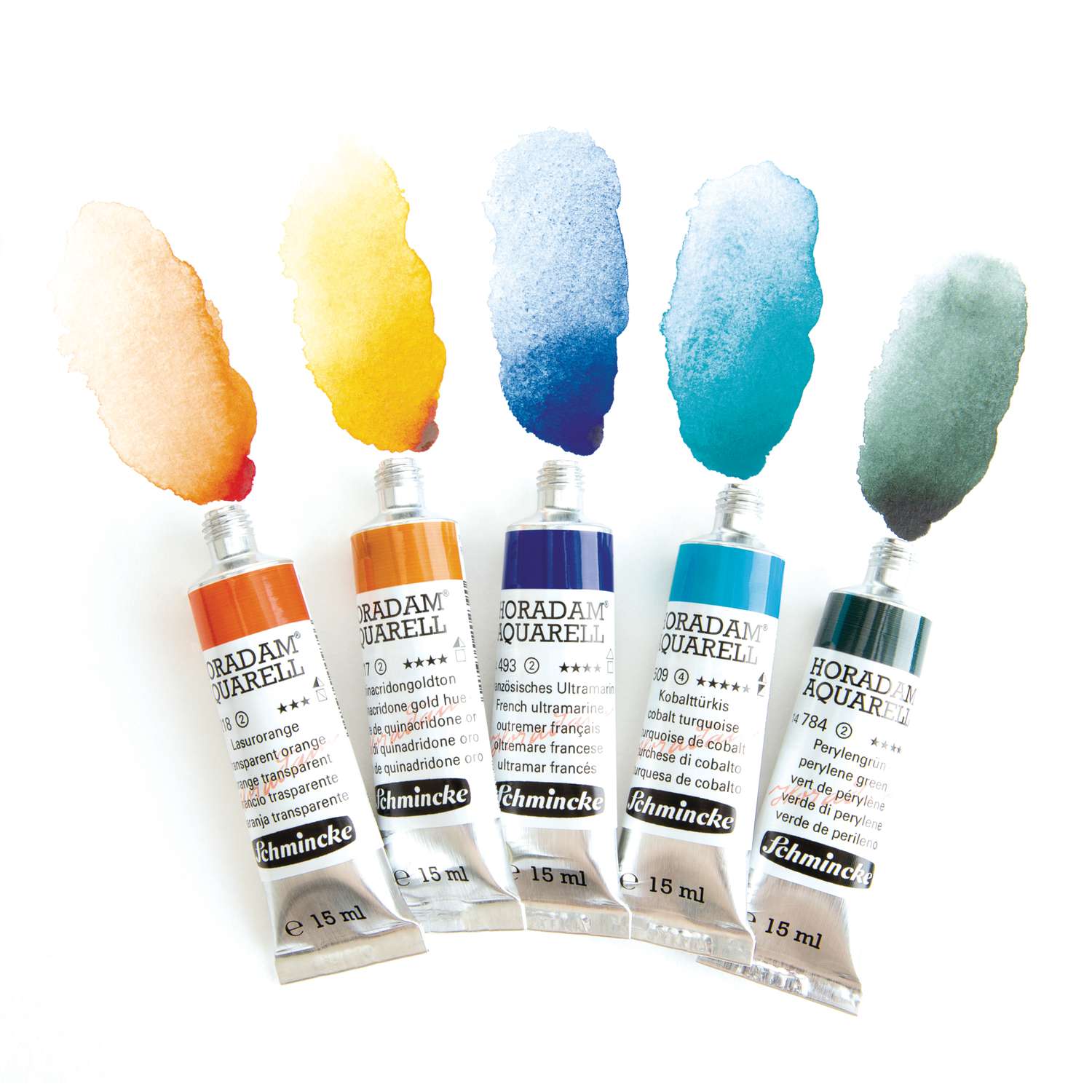 Schmincke HORADAM AQUARELL Farbe Heliotürkis – Künstler-Aquarell, 1/2 Näpfchen