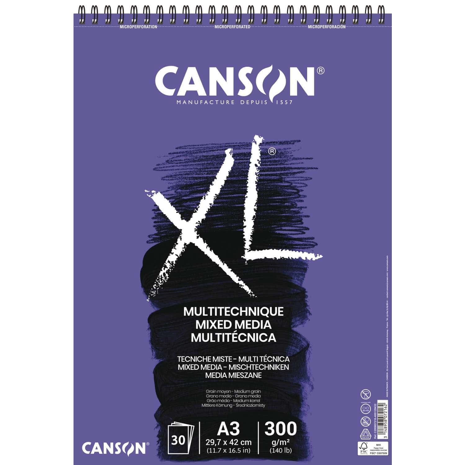 CANSON® XL Mix Media 300 g/qm  online Kaufen - Künstlershop