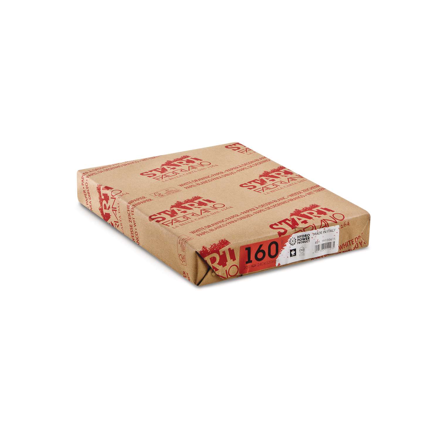 Fabriano Zeichenpapier Album (33x48 Cm, 220 G/m²) - Hochwertiges Papier Für Künstler & Zeichner