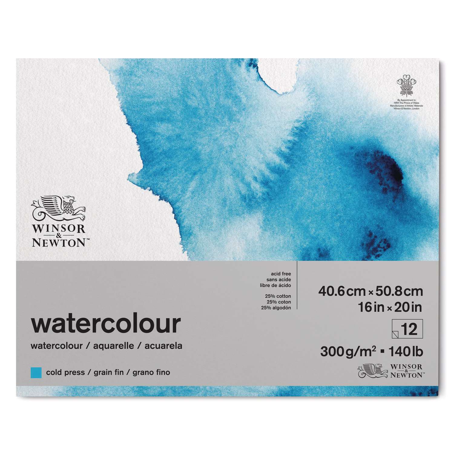 20 Blatt 9,35 EUR/m² 300 g/qm WaterArt Aquarellpapier A5 