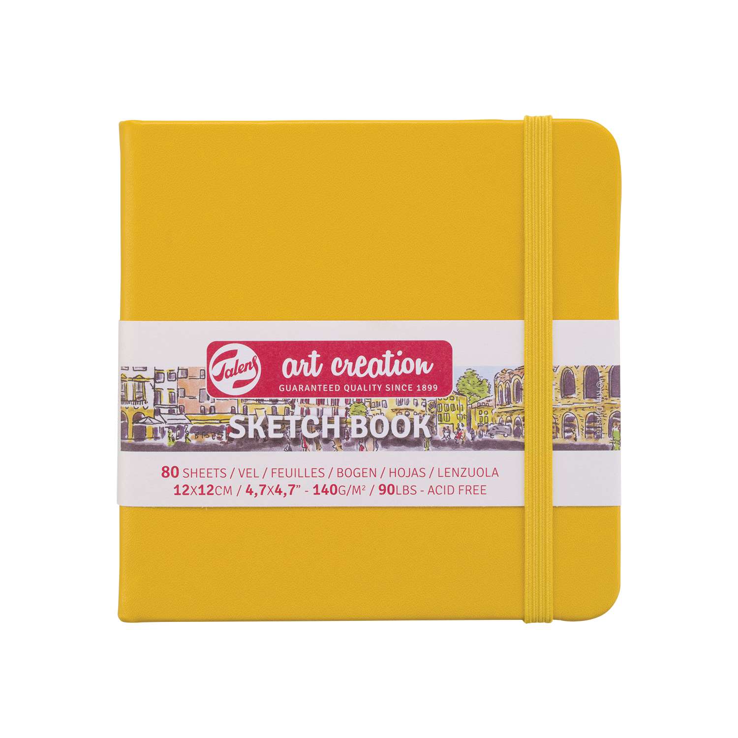Talens Art Creation cahier de croquis, Art Deco, 12 x 12 cm bij VindiQ