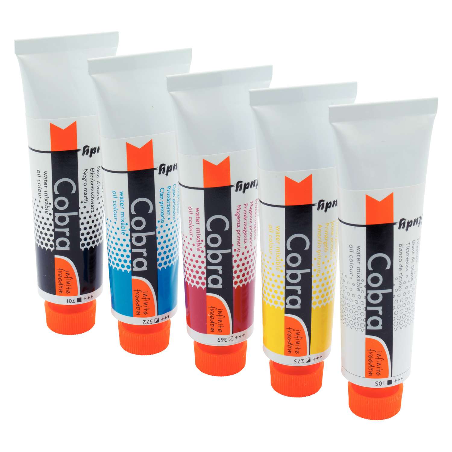 thumbnail image 2 of Cobra Oil Color Brush Set Series 215 (No. 10-16) - LastPrice 2 of 13