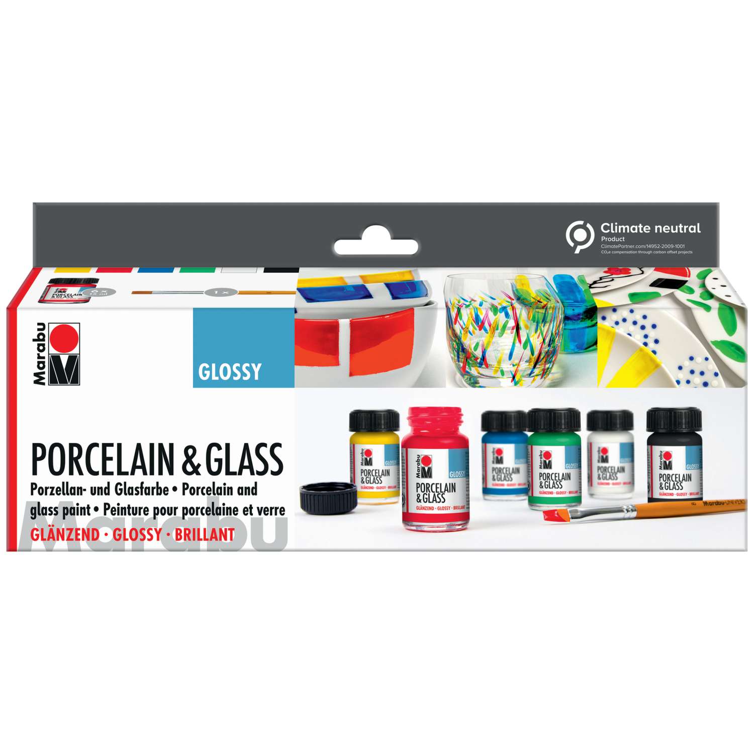 Marabu Porcelain & Glas Farbe Matt – 15 Ml Sc Produktbild-Vorschau 2