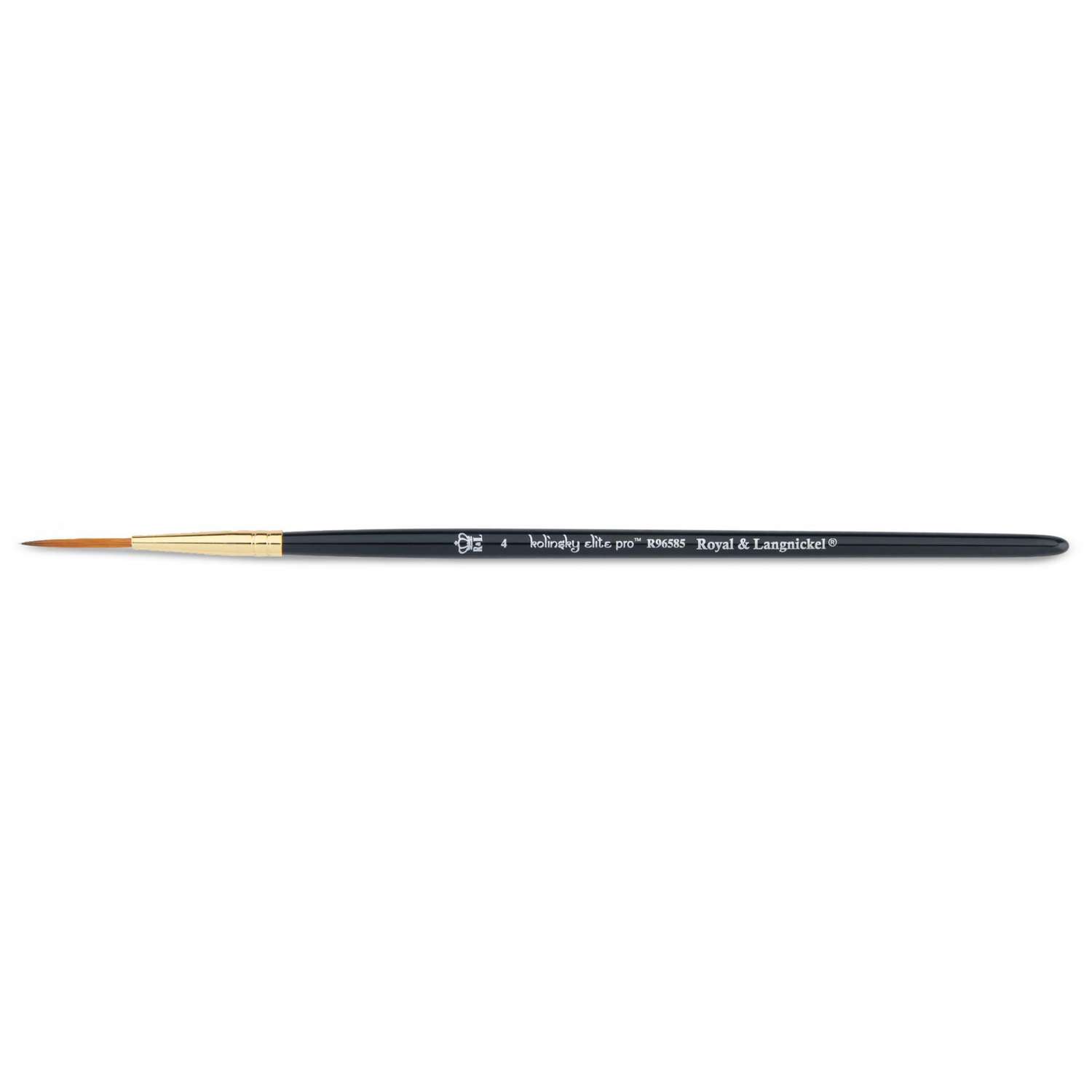 Royal & Langnickel Silk Pro Verwischpinsel Flach Klein - Professioneller Make-up Pinsel Für Präzises Arbeiten