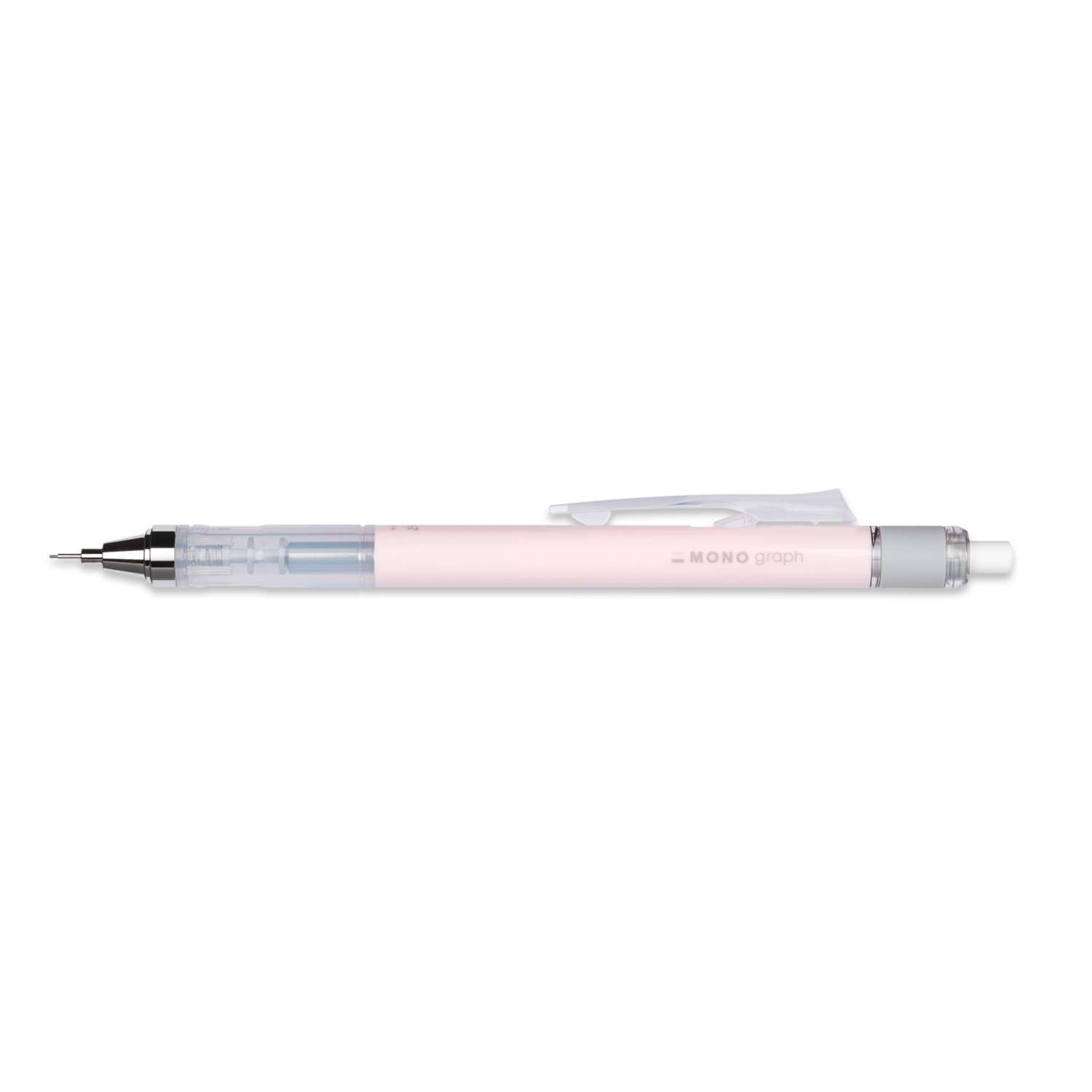 Tombow Monografie Druckbleistift – 0,5 Mm, Mit Shaker-Funktion Und Mono-Radiergummi – Neonblauer Korpus, Modell DPA-134B