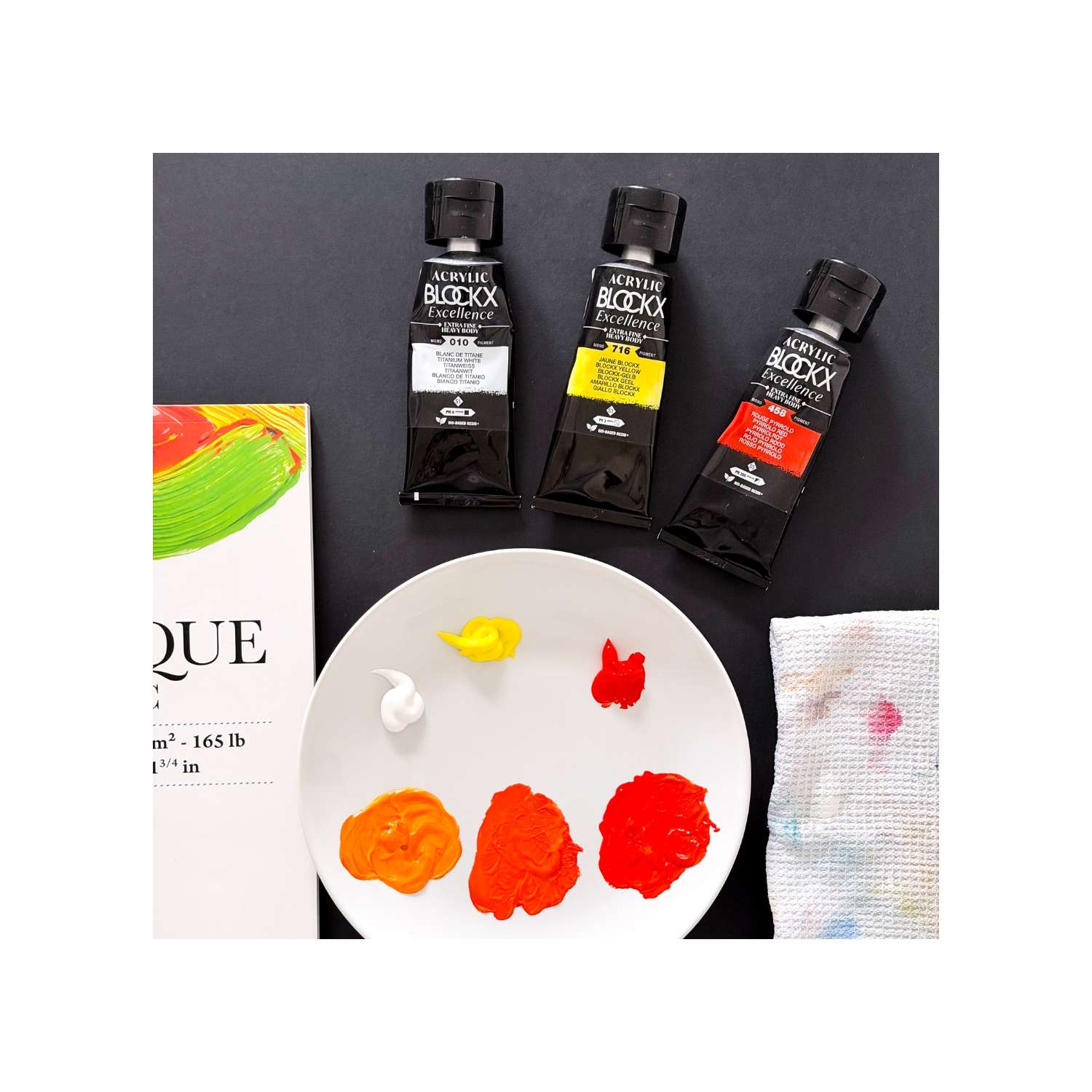 BLOCKX extrafeine Acrylfarbe Excellence | online Kaufen - Künstlershop ...