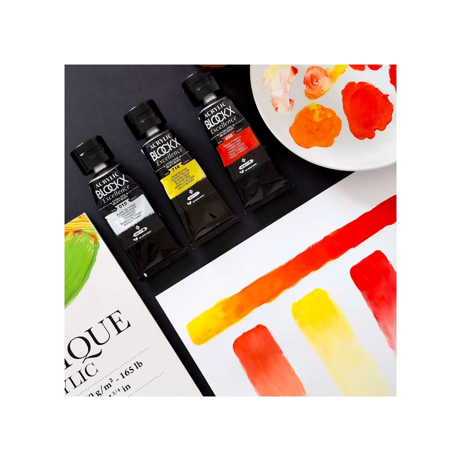 BLOCKX extrafeine Acrylfarbe Excellence | online Kaufen - Künstlershop ...